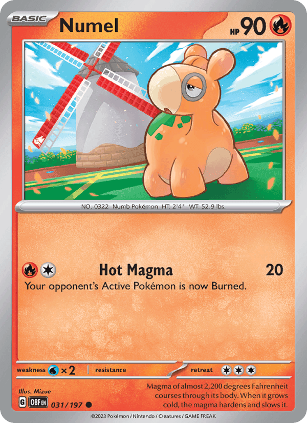 Numel, card 031 from Obsidian Flames