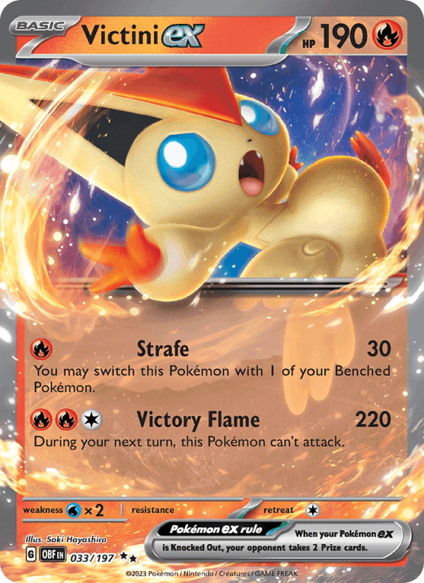 Victini ex, carta 033 di Obsidian Flames