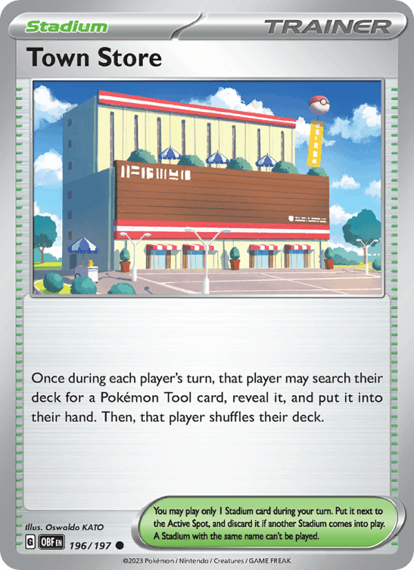Town Store, card 196 from Obsidian Flames