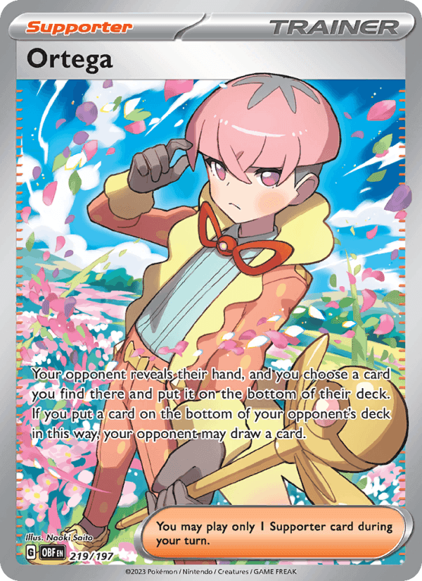 Ortega, card 219 from Obsidian Flames