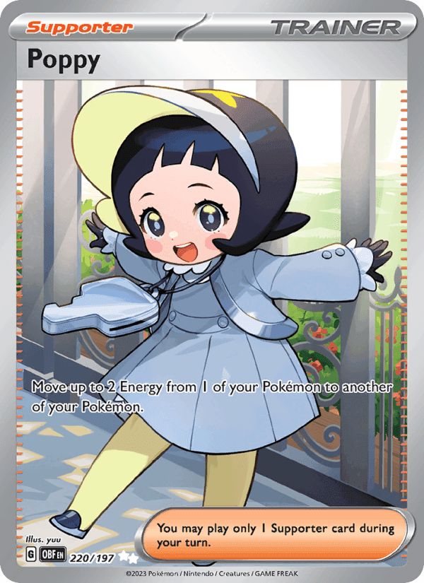 Poppy, card 220 from Obsidian Flames