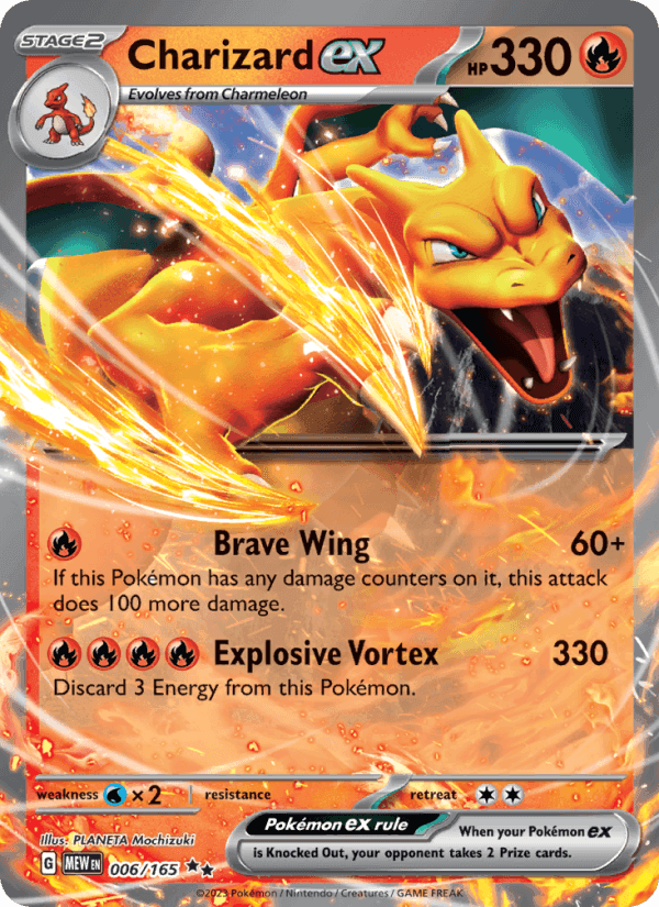151 の 006 番、Charizard ex