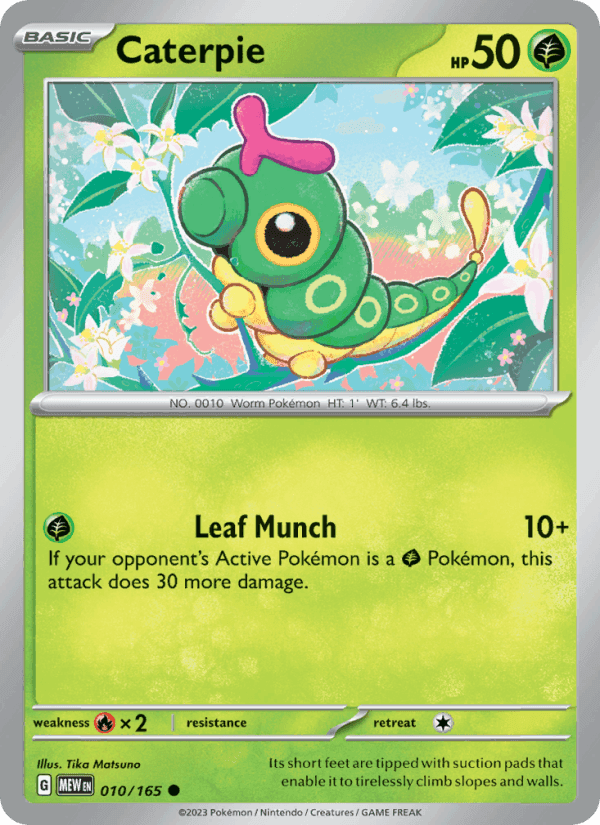 151 の 010 番、Caterpie