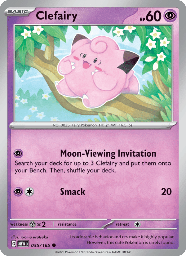 151 の 035 番、Clefairy