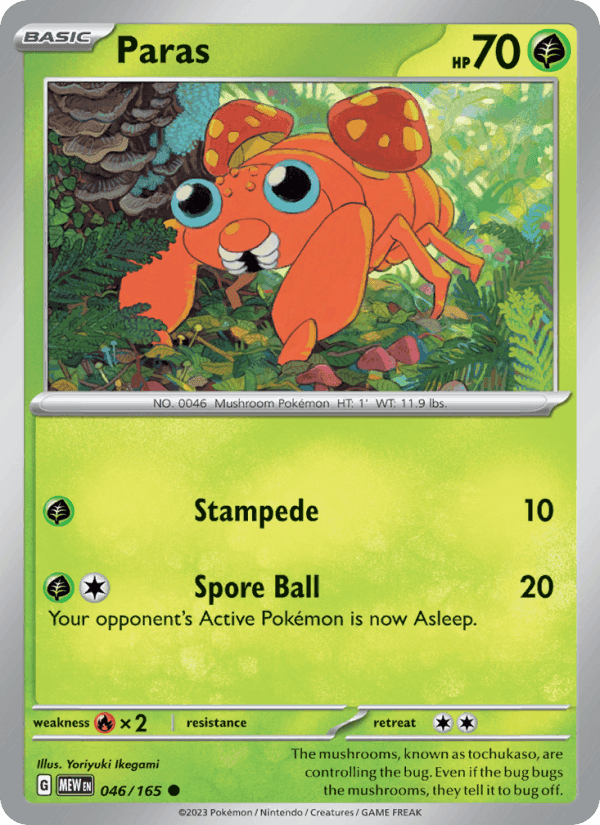 Paras, card 046 from 151