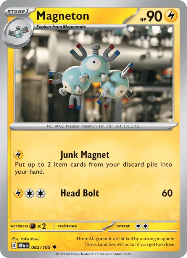 Magneton, card 082 from 151