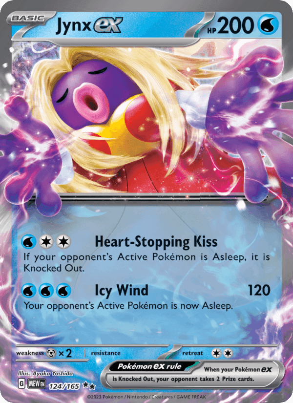 Jynx ex, card 124 from 151