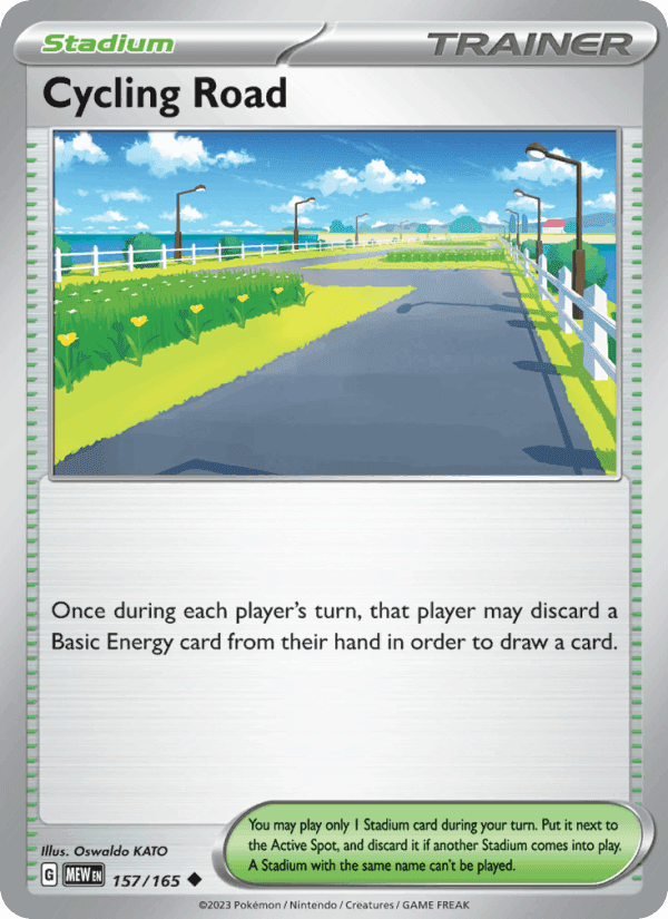 Cycling Road, card 157 from 151