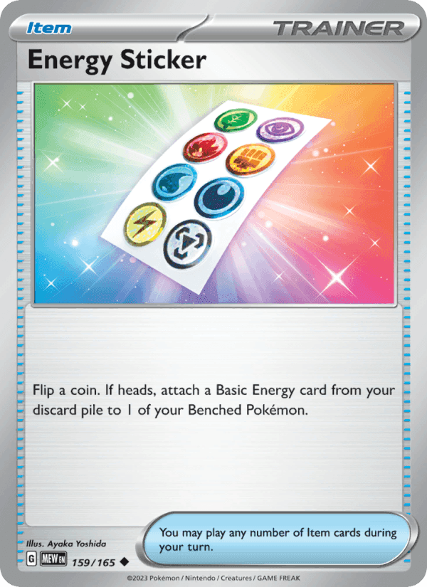 Energy Sticker, card 159 from 151