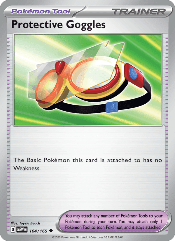 Protective Goggles, card 164 from 151