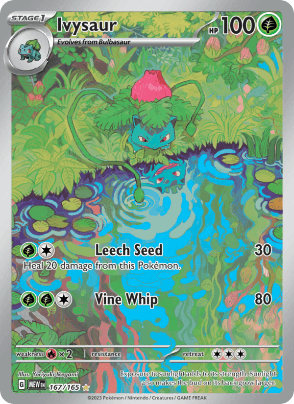 151 の 167 番、Ivysaur