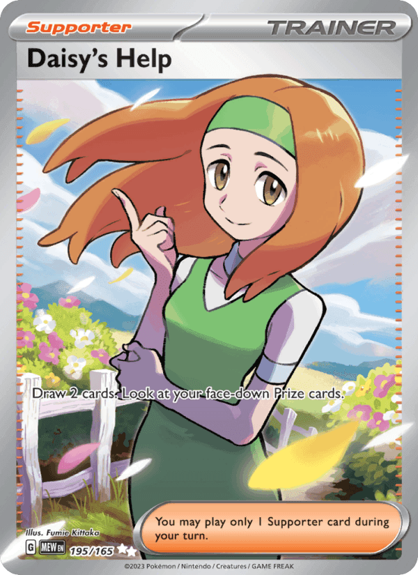 Daisy's Help, card 195 from 151