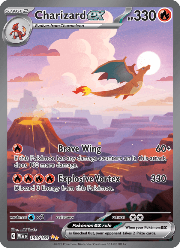 151 の 199 番、Charizard ex