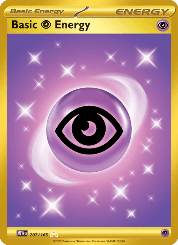 Basic Psychic Energy, card 207 from 151