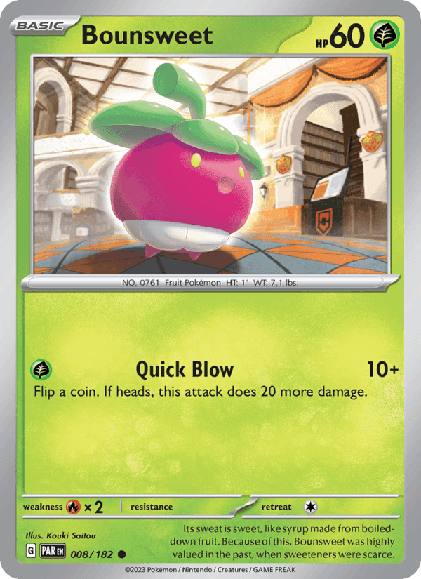 Bounsweet, carta 008 di Paradox Rift