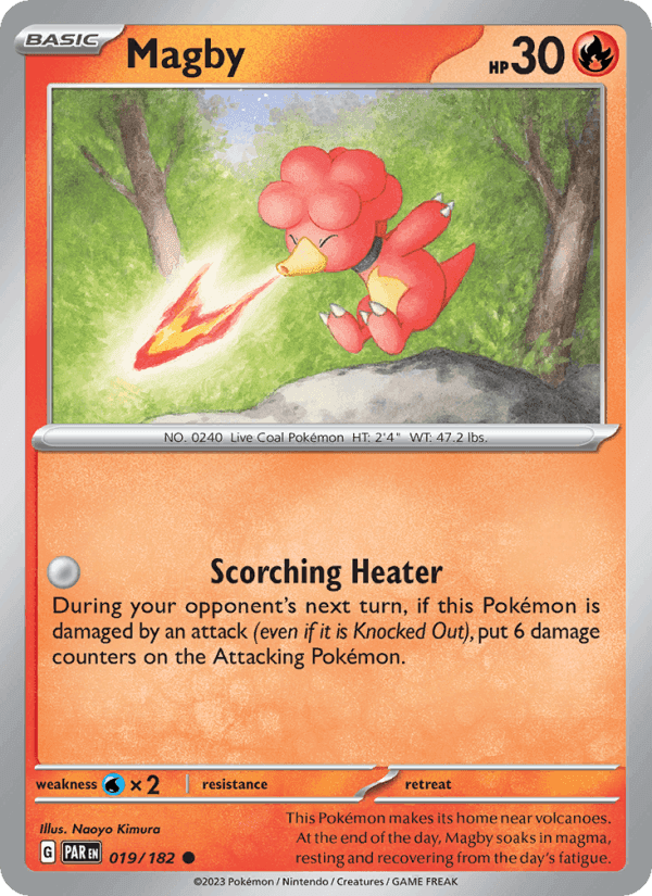 Magby, carte 019 de Paradox Rift