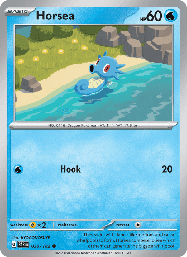 Horsea, carte 030 de Paradox Rift