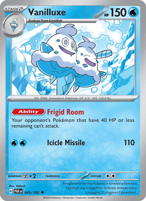 Vanilluxe, carte 045 de Paradox Rift