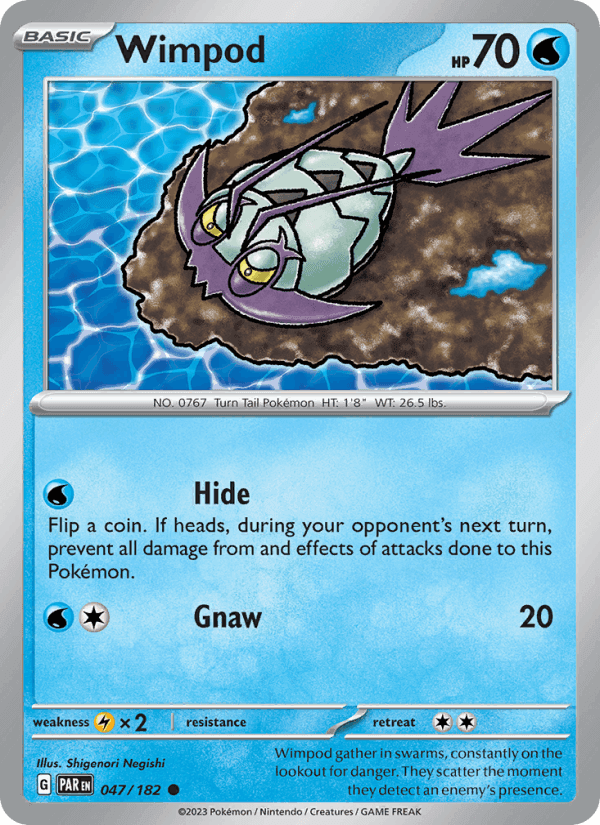 Wimpod, carte 047 de Paradox Rift