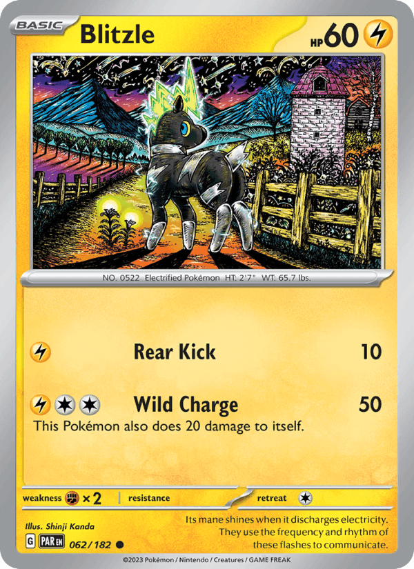 Blitzle, card 062 from Paradox Rift