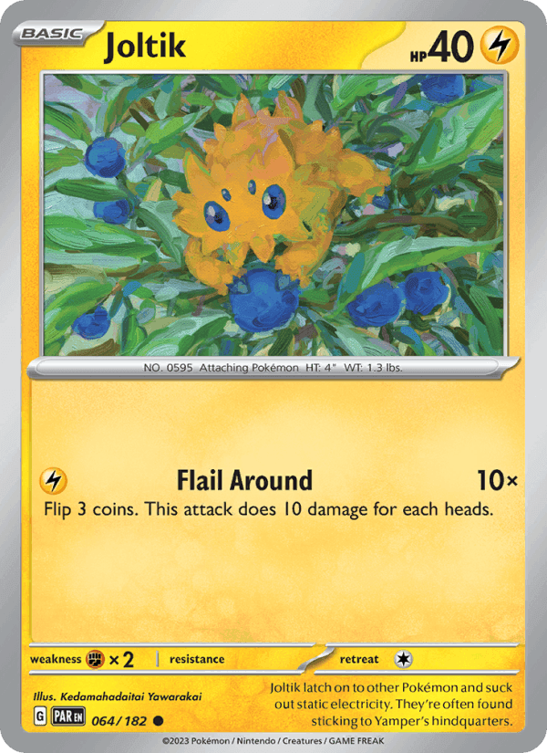 Joltik, card 064 from Paradox Rift