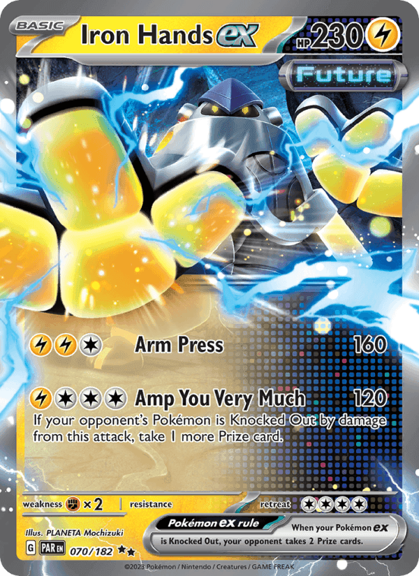Iron Hands ex, card 070 from Paradox Rift