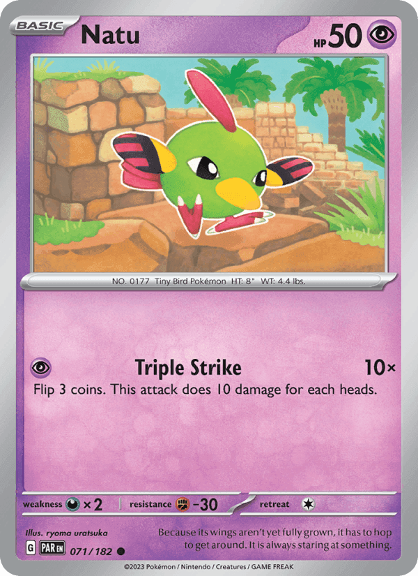 Natu, card 071 from Paradox Rift