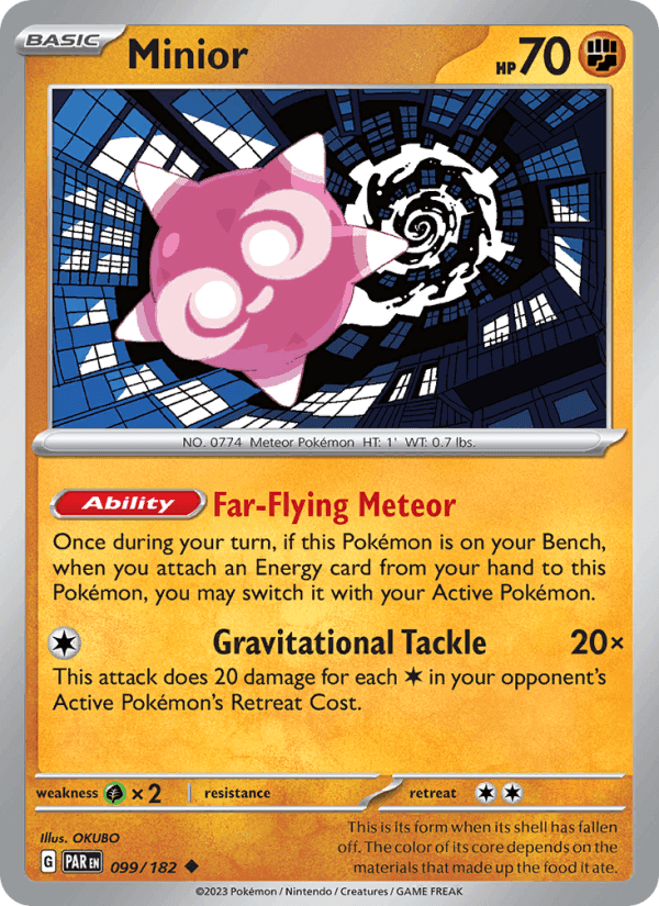 Minior, card 099 from Paradox Rift
