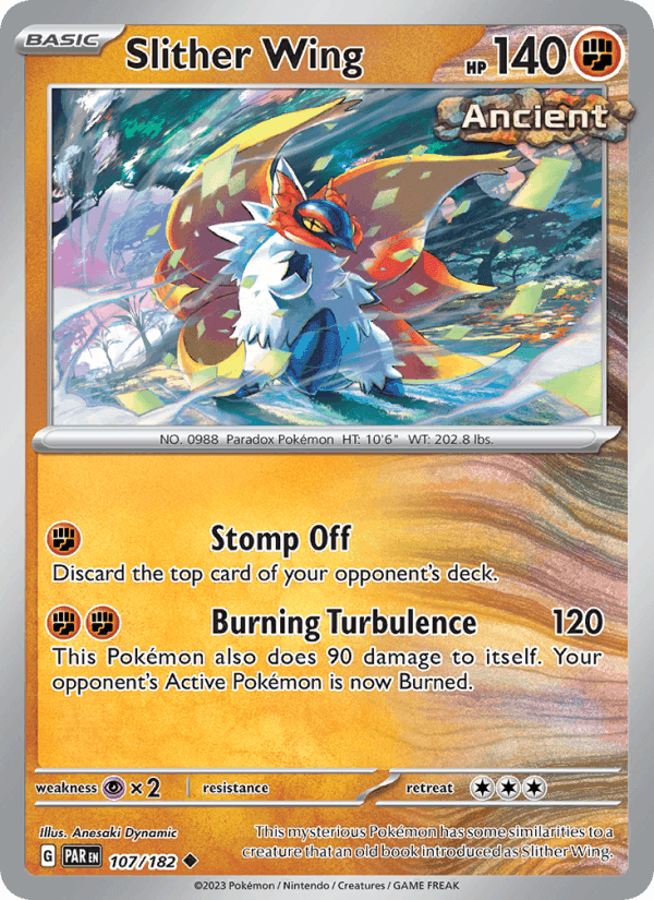 Slither Wing, card 107 from Paradox Rift