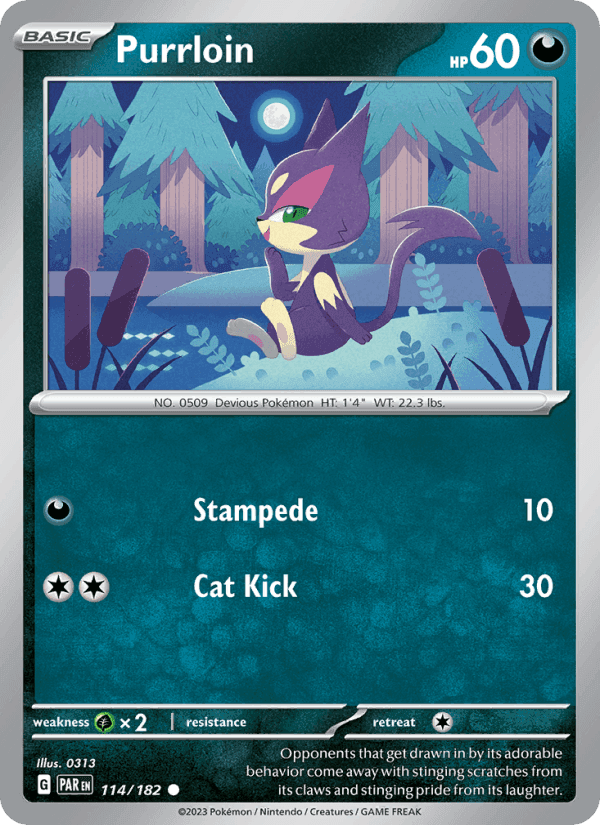 Purrloin, card 114 from Paradox Rift
