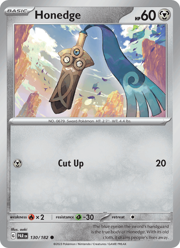 Paradox Rift の 130 番、Honedge