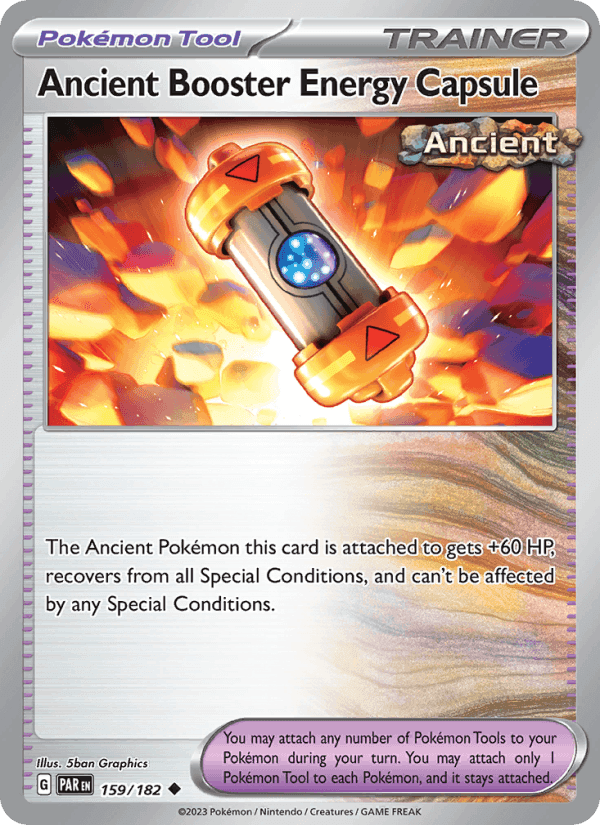 Ancient Booster Energy Capsule, card 159 from Paradox Rift