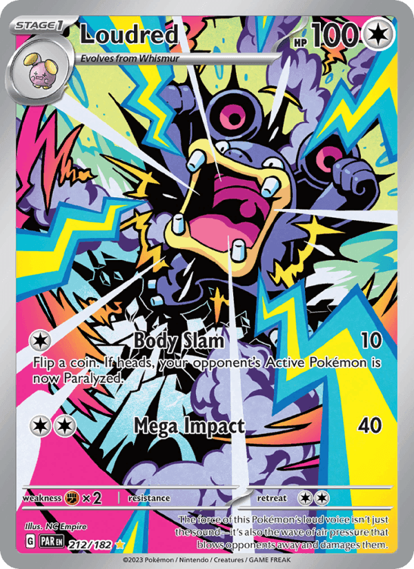 Paradox Rift の 212 番、Loudred