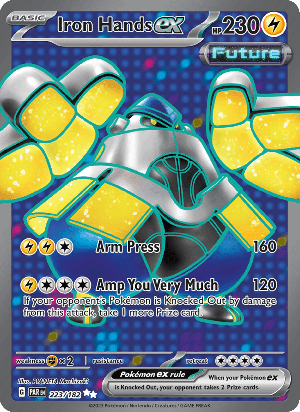 Iron Hands ex, card 223 from Paradox Rift