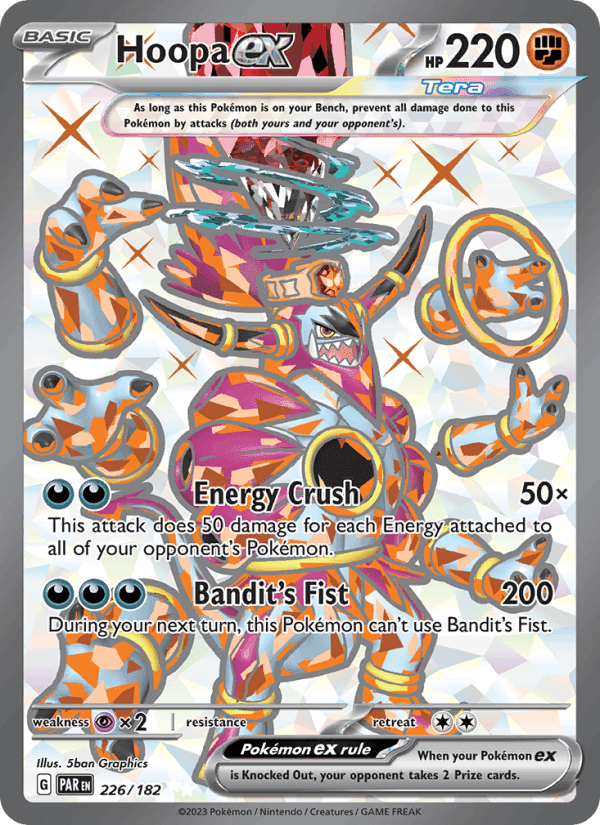 Hoopa ex, card 226 from Paradox Rift