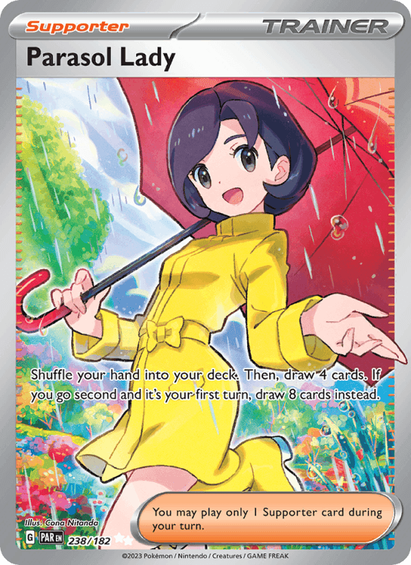 Parasol Lady, card 238 from Paradox Rift