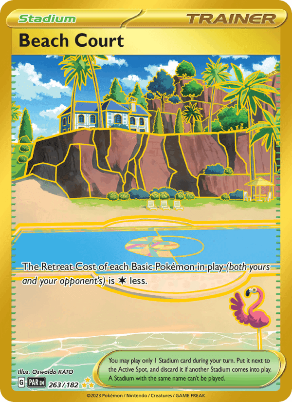 Beach Court, card 263 from Paradox Rift