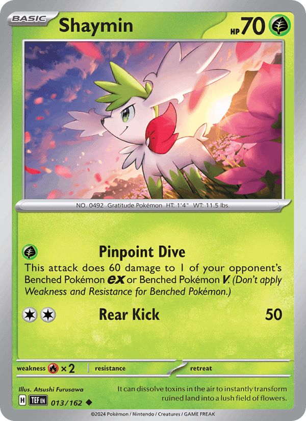 Temporal Forces の 013 番、Shaymin