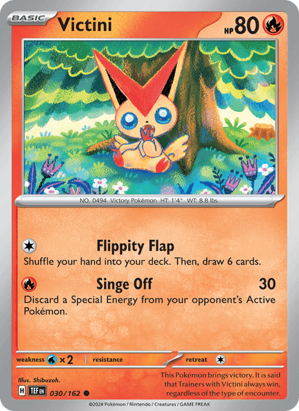 Victini, card 030 from Temporal Forces