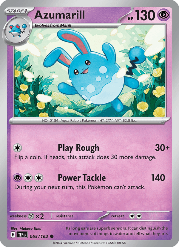 Temporal Forces の 065 番、Azumarill