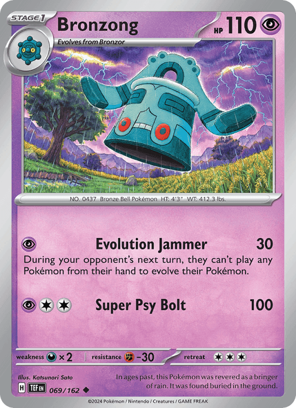 Bronzong, carta 069 de Temporal Forces