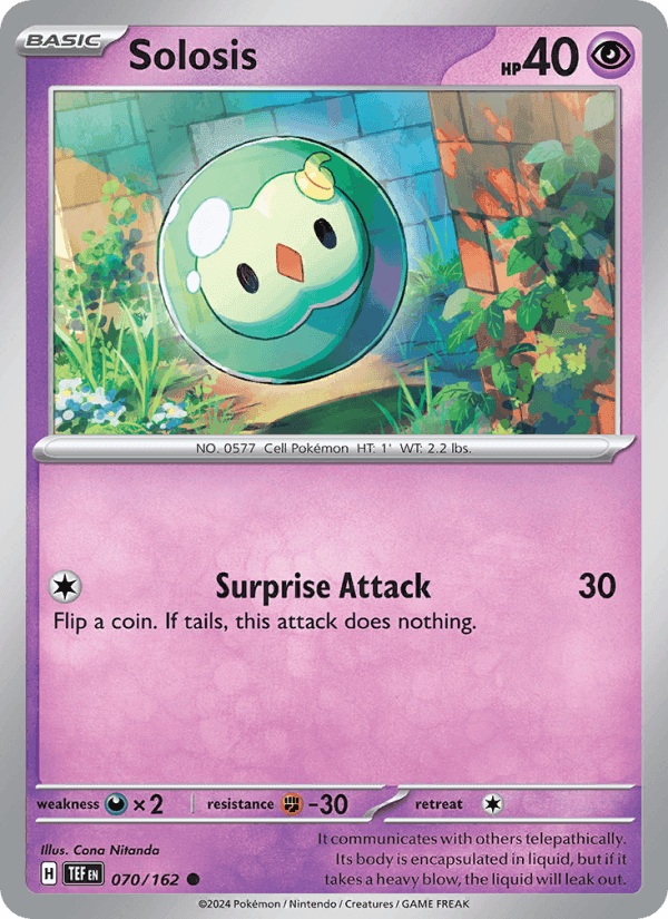 Solosis, card 070 from Temporal Forces