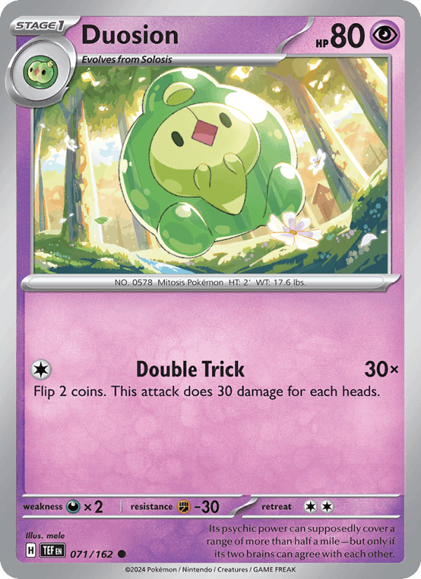 Duosion, carte 071 de Temporal Forces