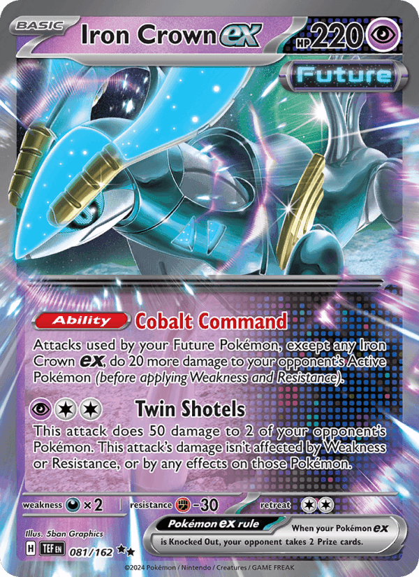 Iron Crown ex, card 081 from Temporal Forces