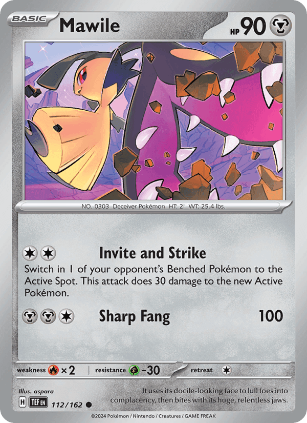 Temporal Forces の 112 番、Mawile