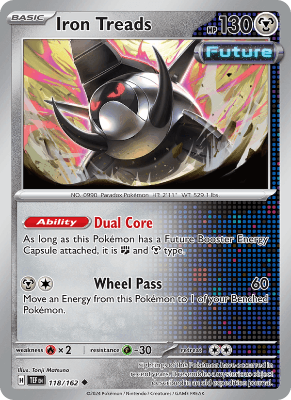 Iron Treads, card 118 from Temporal Forces