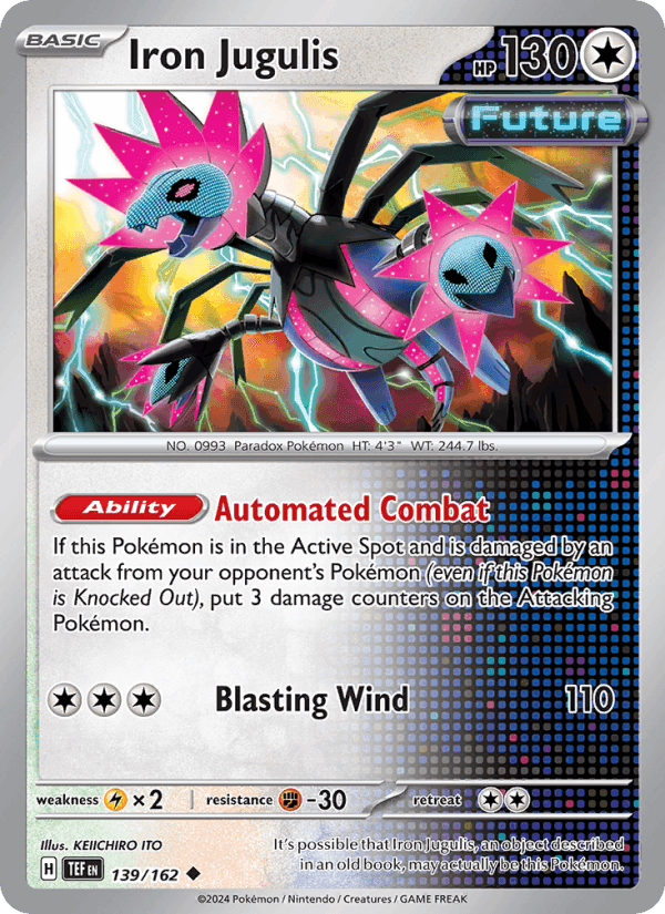 Iron Jugulis, card 139 from Temporal Forces