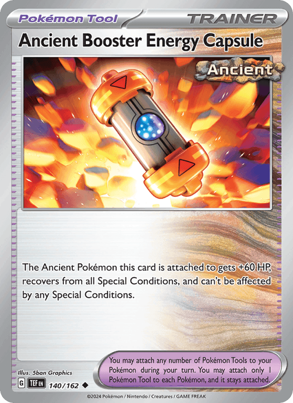 Ancient Booster Energy Capsule, card 140 from Temporal Forces
