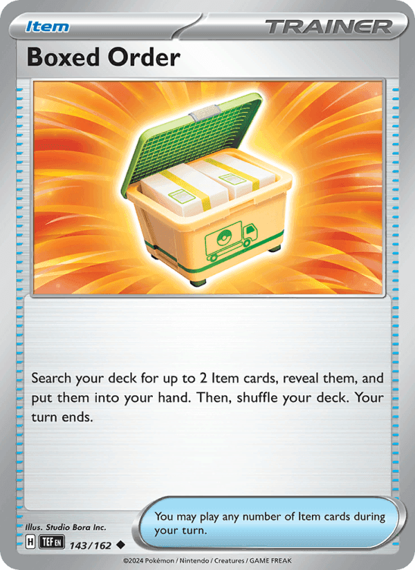 Boxed Order, card 143 from Temporal Forces