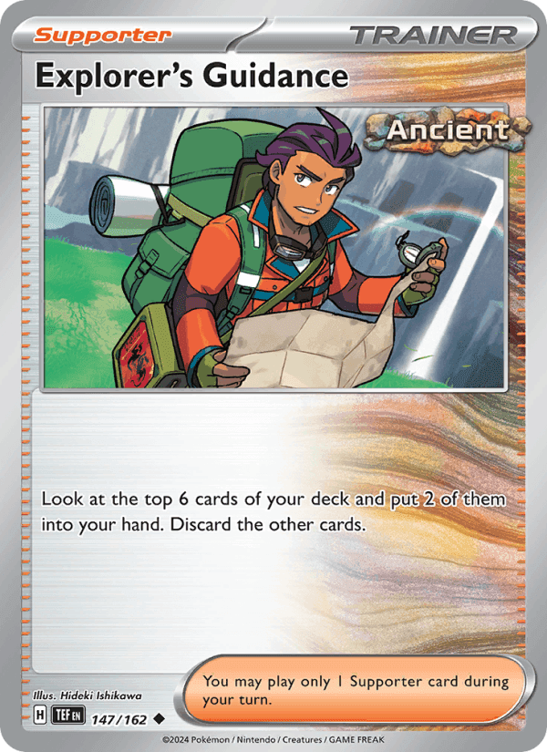 Explorer's Guidance, card 147 from Temporal Forces